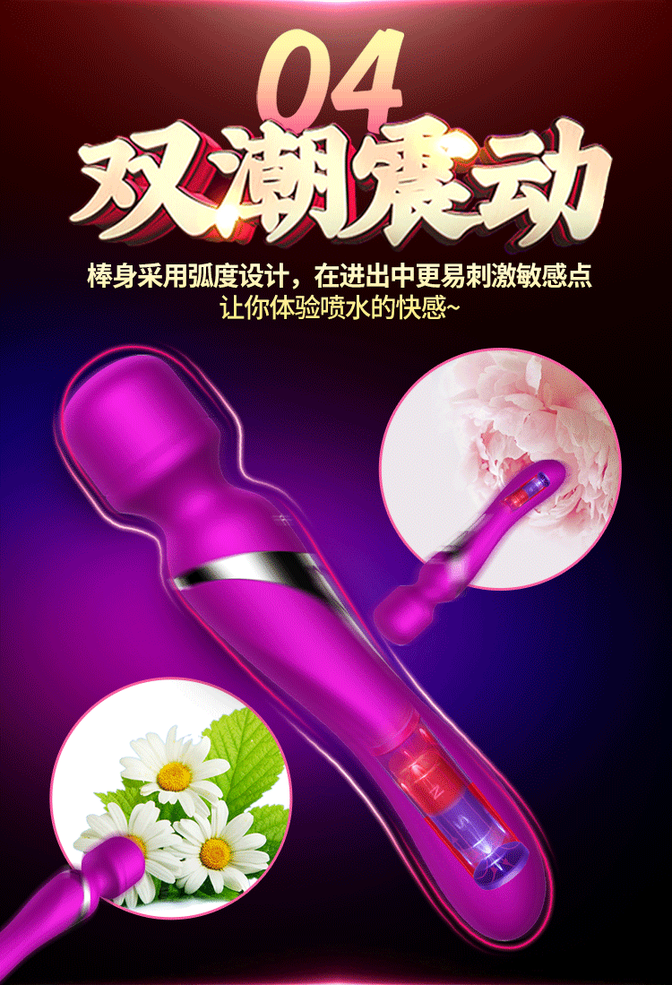 Chày rung Fox X4 phát nhiệt kích thích cực mạnh
