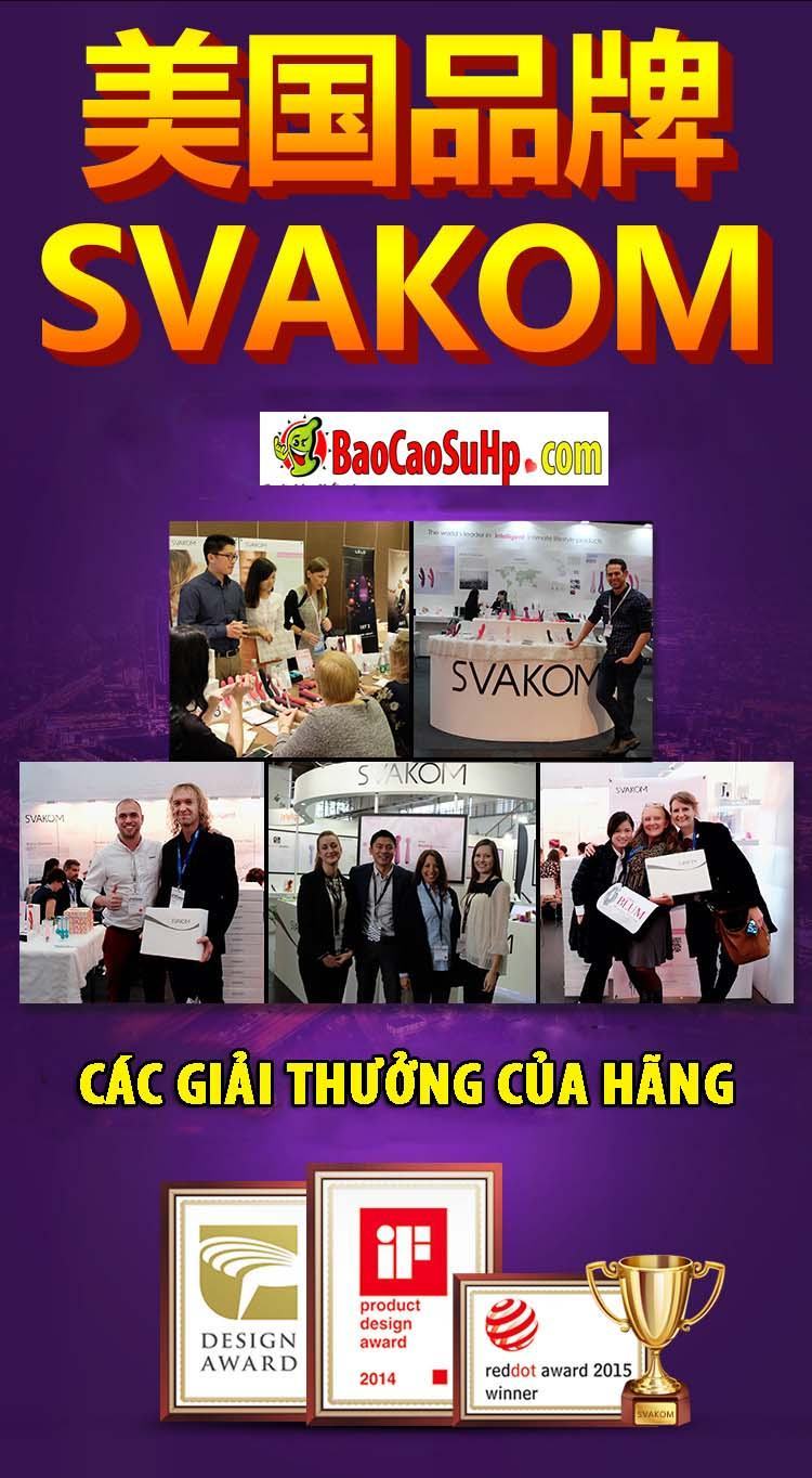 Sextoy Svakom Aniya Mỹ phát nhiệt kích thích lên đỉnh cực đã