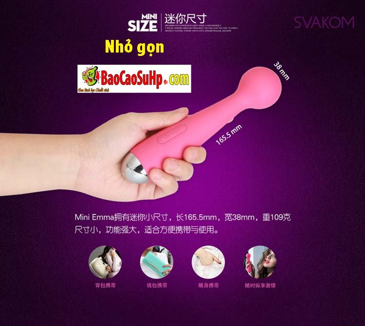 Chày rung Svakom Emma Mỹ mini cao cấp đồ chơi sextoy hấp dẫn