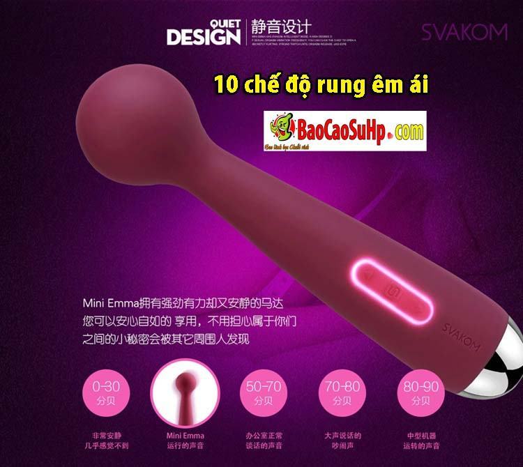 Chày rung Svakom Emma Mỹ mini cao cấp đồ chơi sextoy hấp dẫn