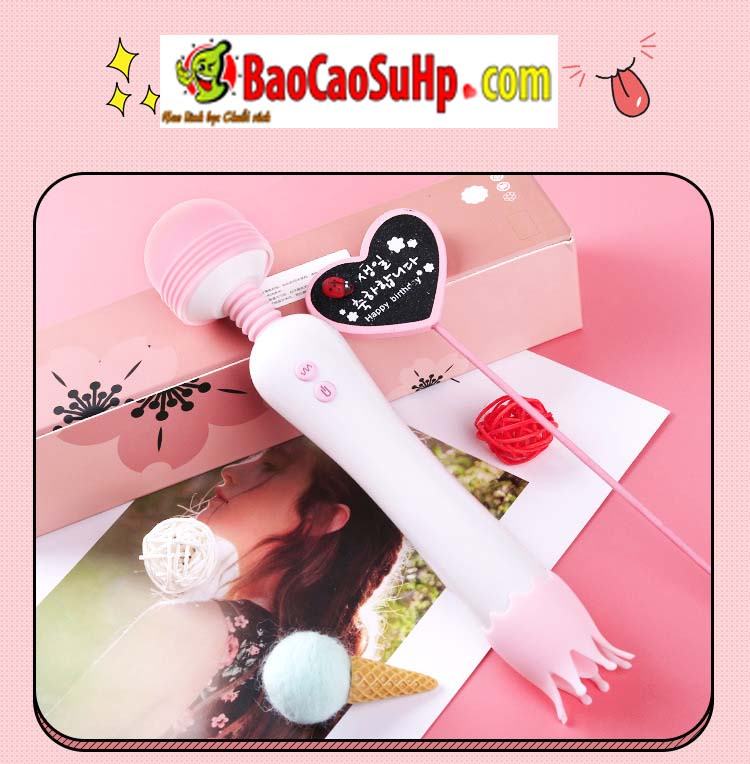 Sextoy chày rung Mizzze Fressy Love 2 đầu giá rẻ rất được ưa chuộng