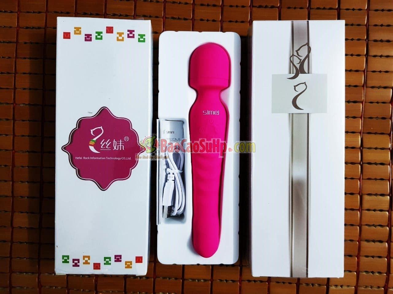 Sextoy chày rung Smile phát nhiệt, kích thích điểm G, quà tặng đẳng cấp Sextoy chày rung Smile phát nhiệt, kích thích điểm G, quà tặng đẳng cấp