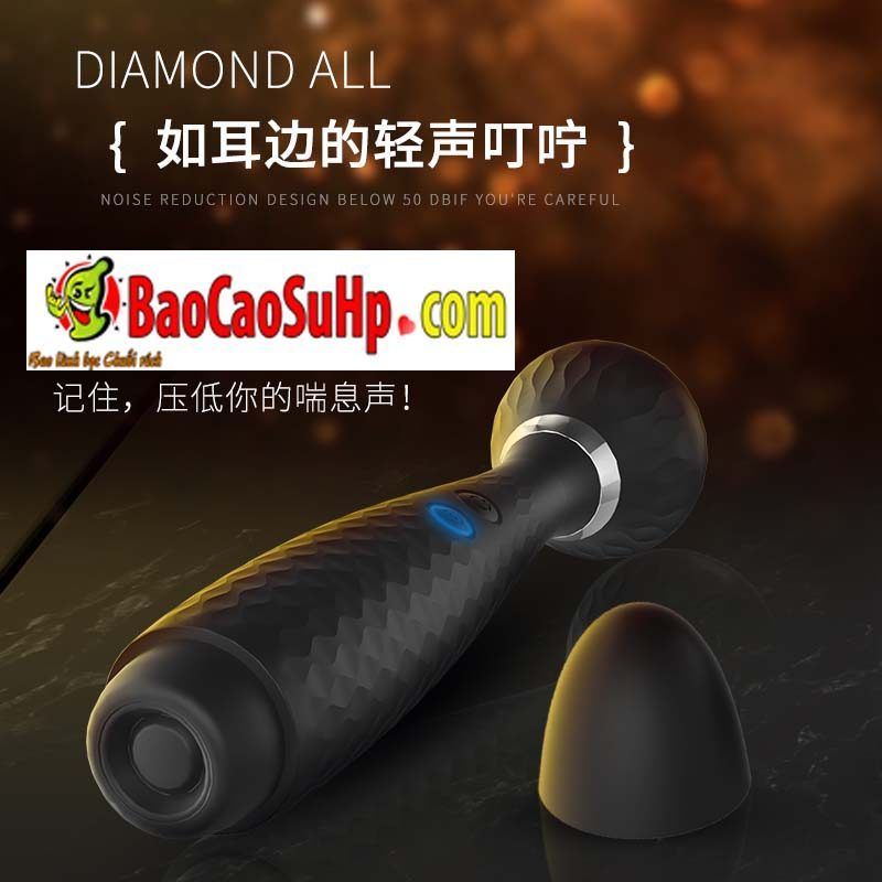 Chày Rung 2 Đầu Black Knight AV Stick ZZ047 Hàng Chính Hãng