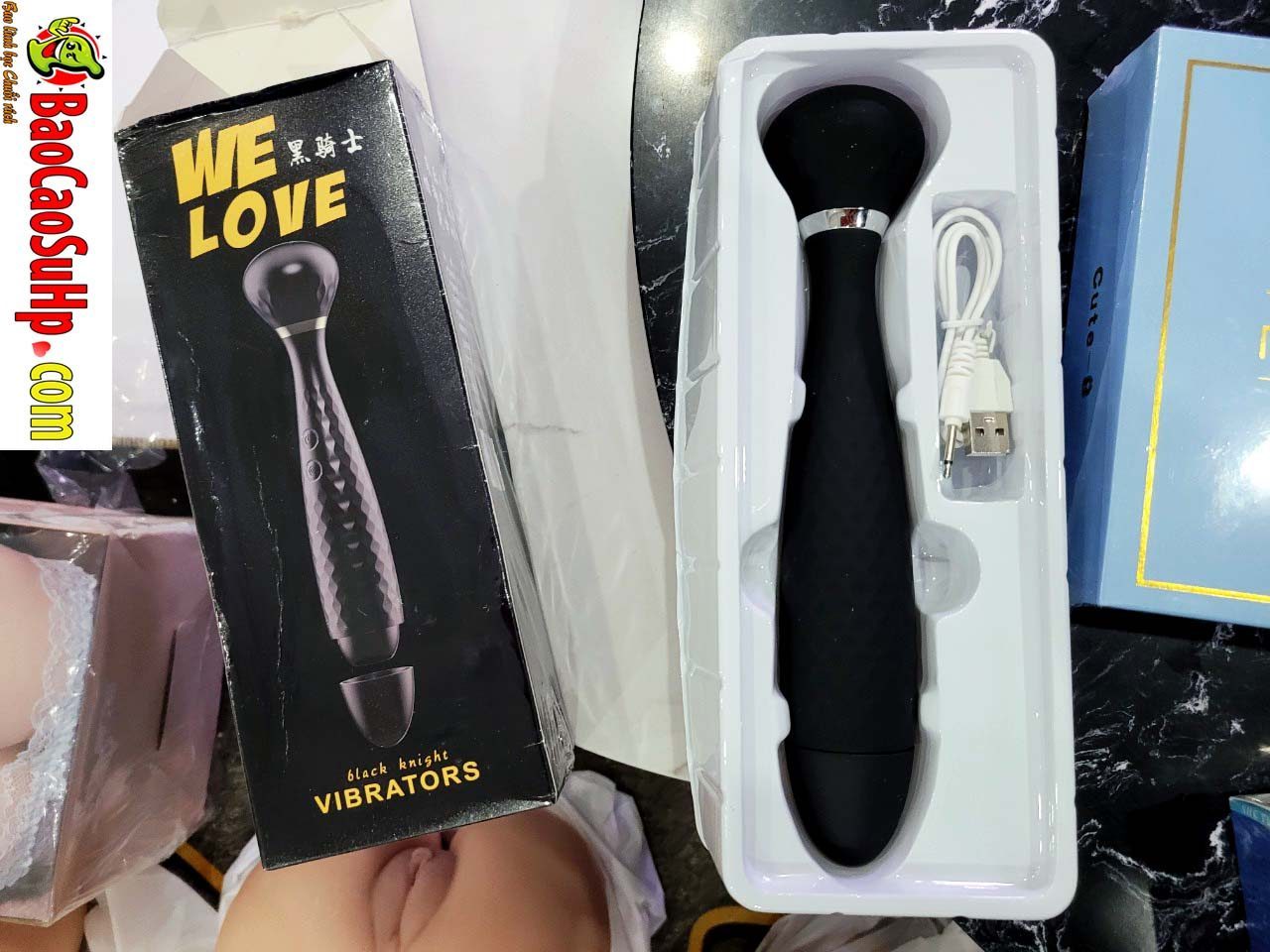 Chày rung ZZ047 Black Knight 2 đầu 1 rung 1 thụt giật giá tốt