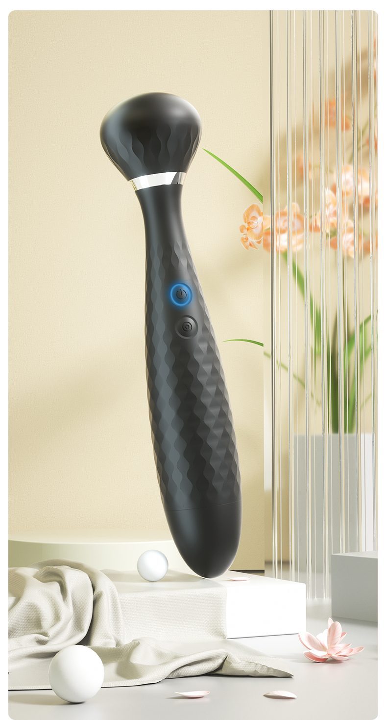 Chày rung 2 đầu Black Knight ZZ047 kích thích mạnh mẽ cao cấp