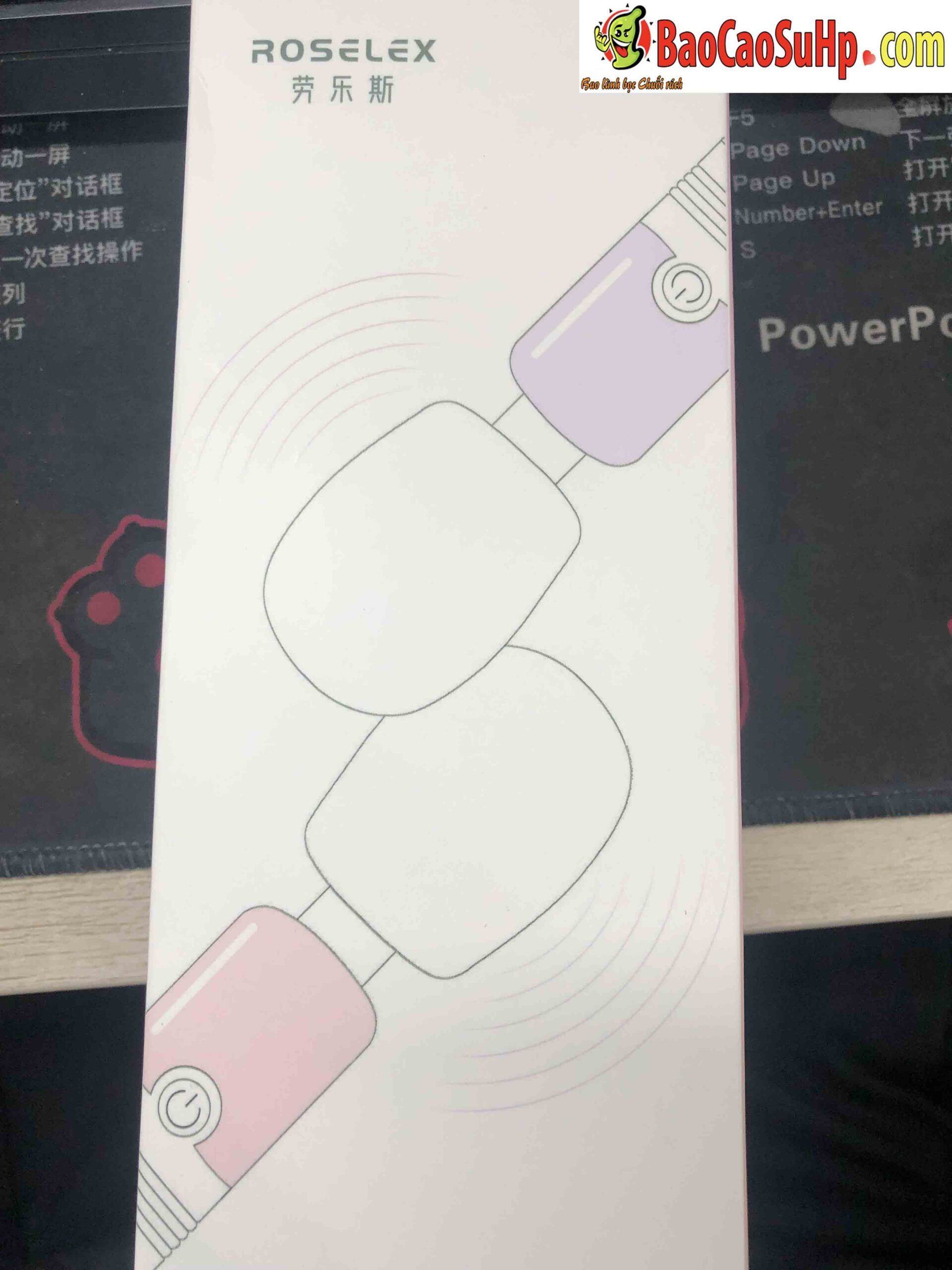 ROSELEX Posutika Red Arle chup 1 scaled - Chày rung mini ROSELEX Posutika Red Arle nhỏ nhưng có võ