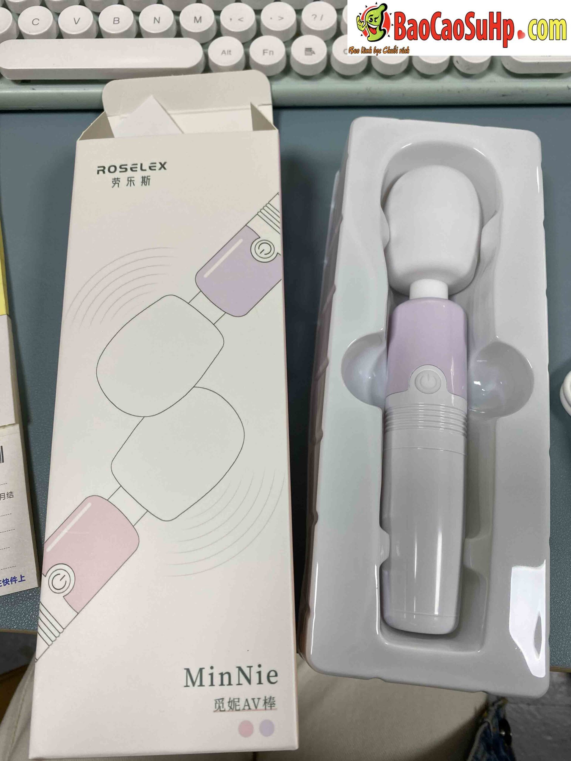 ROSELEX Posutika Red Arle chup 4 scaled - Chày rung mini ROSELEX Posutika Red Arle nhỏ nhưng có võ