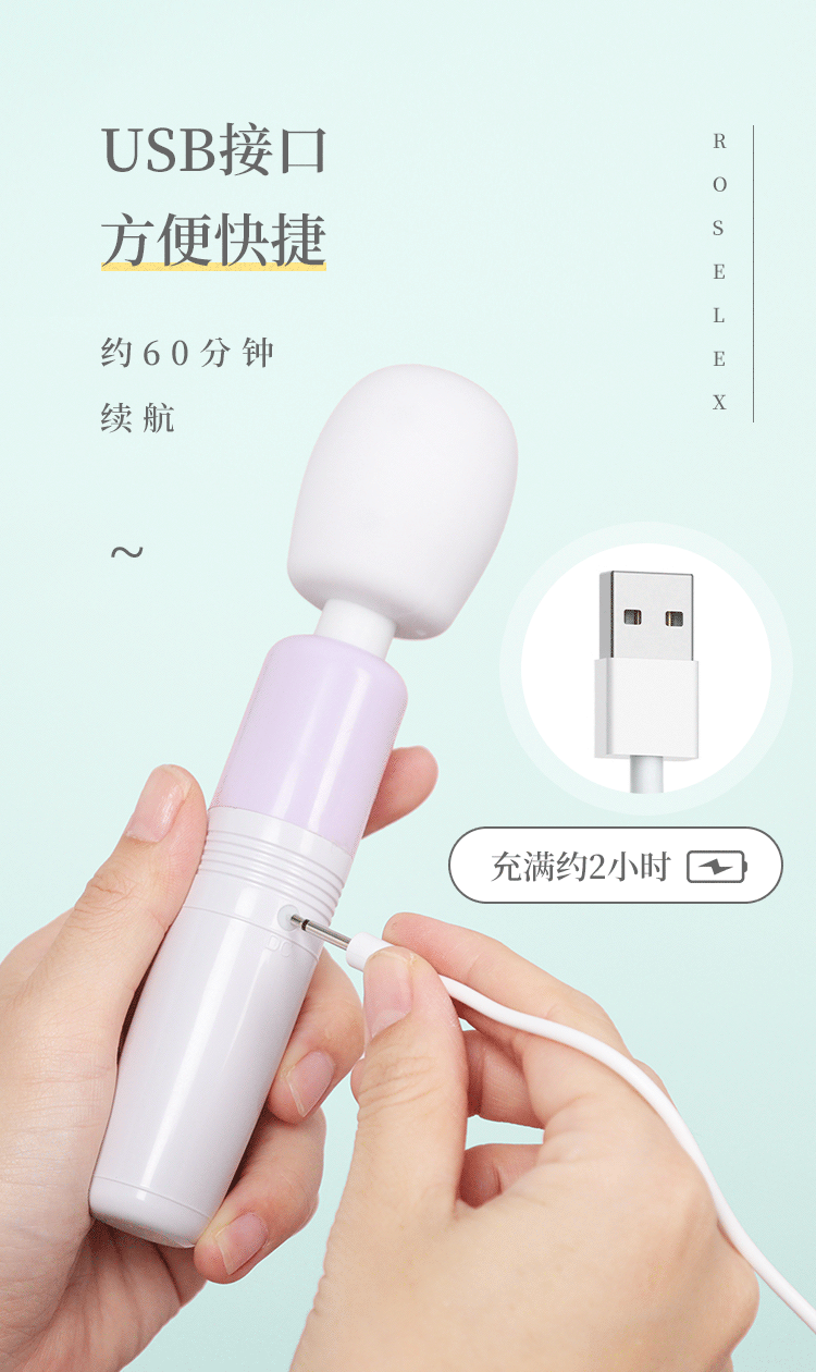 chay rung ROSELEX Posutika Red Arle 17 - Chày rung mini ROSELEX Posutika Red Arle nhỏ nhưng có võ