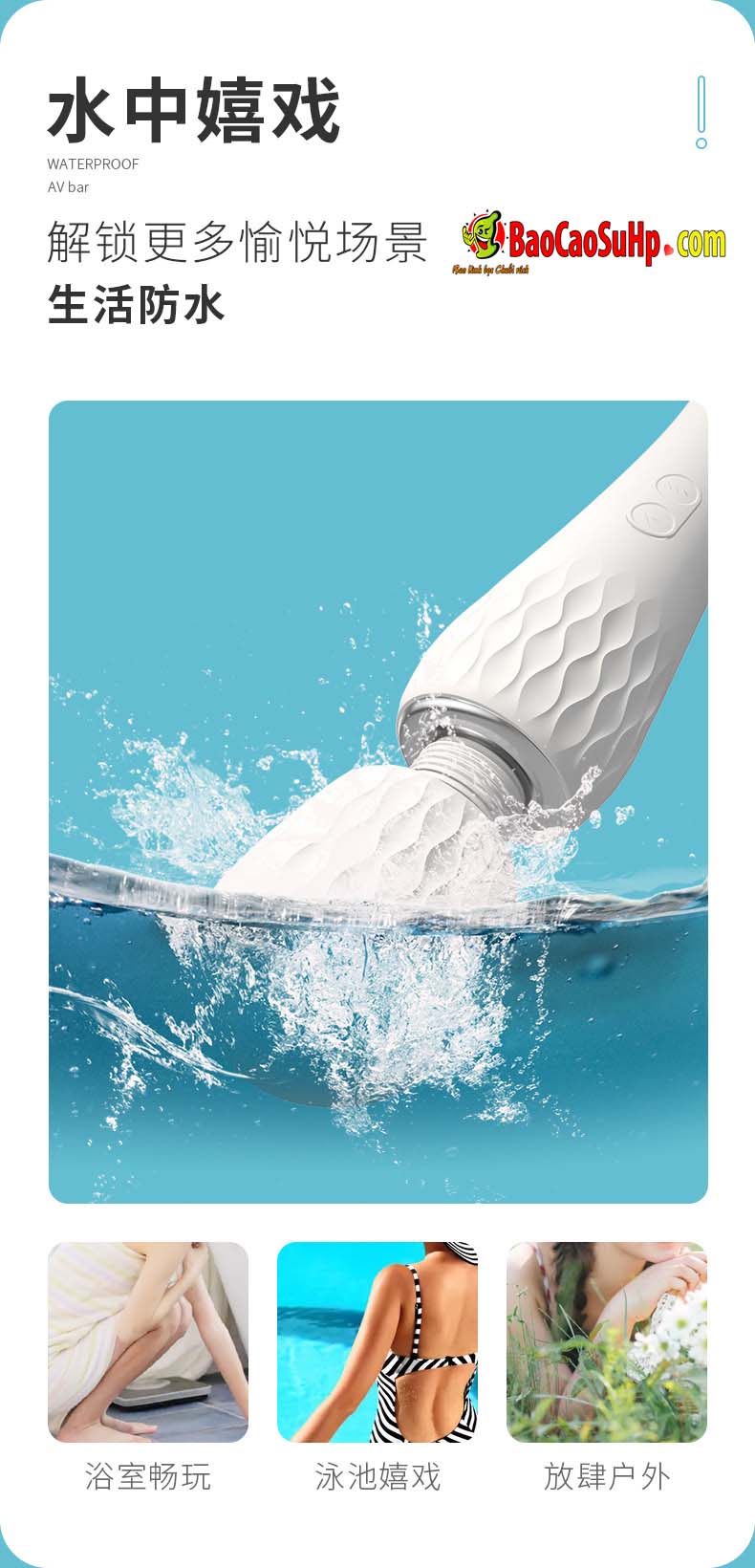 Chày rung siêu to 2 đầu Shibukai Snow Dance kích thích rên