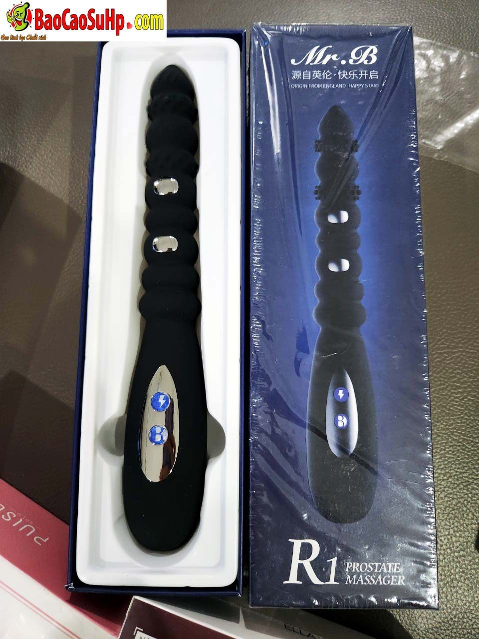 Chày rung Electric R1 Mr B Kowloon sốc điện cảm giác cực mạnh