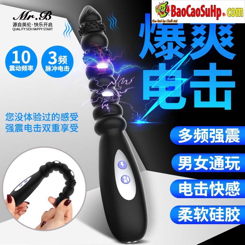 Chày rung Electric R1 Mr B Kowloon sốc điện cảm giác cực mạnh