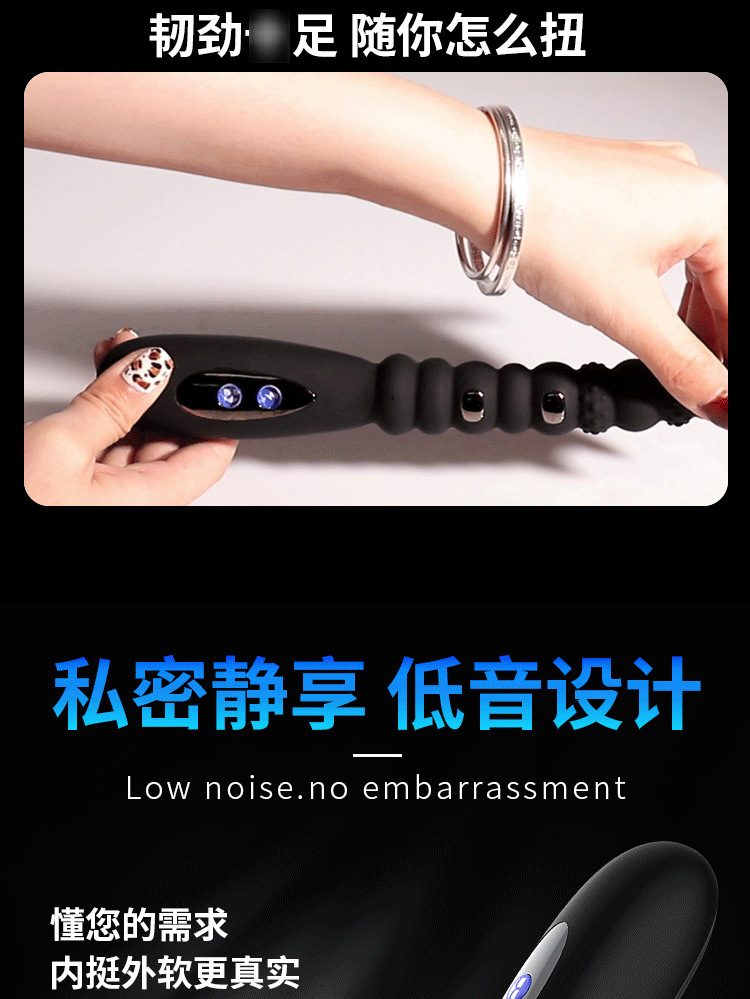 Chày rung Electric R1 Mr B Kowloon sốc điện cảm giác cực mạnh