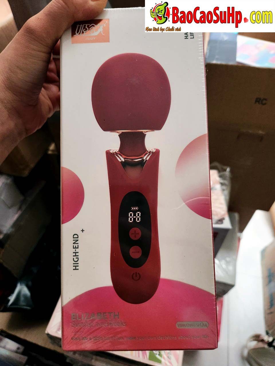 Chày rung Juiuy Elizabeth RED nhỏ gọn rung mạnh cực êm, kích thích phê