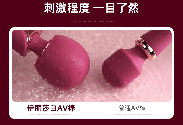 chay rung Elizabeth RED 14 - Chày rung Juiuy Elizabeth RED nhỏ mà có võ rung cực mạnh êm