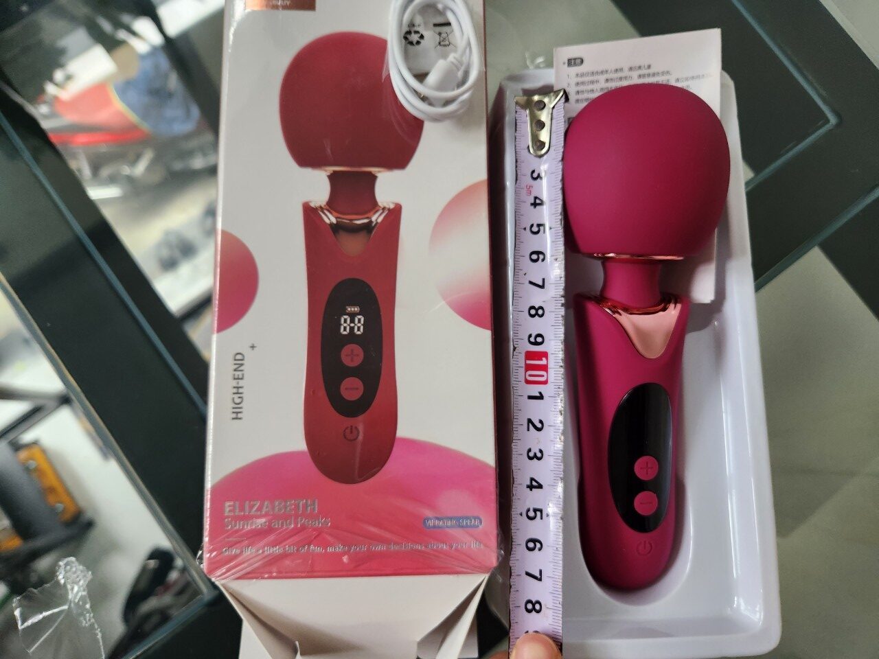 Chày rung Juiuy Elizabeth RED nhỏ gọn rung mạnh cực êm, kích thích phê