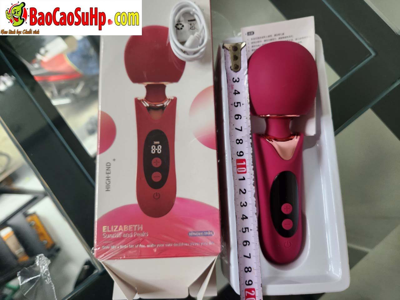 Chày rung Juiuy Elizabeth RED nhỏ gọn rung mạnh cực êm, kích thích phê