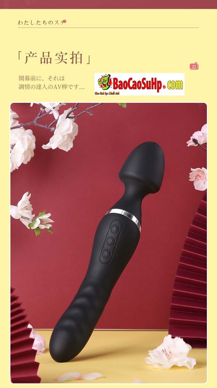 Chày rung 2 đầu A-ONE AIKA Ver 2 silicon an toàn rung xoay mạnh mẽ