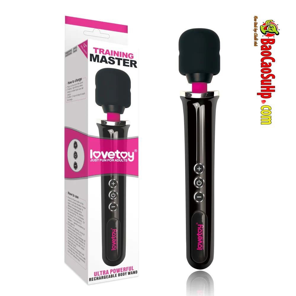 Chày rung Lovetoy LV234201 đũa phép thần kỳ massage mạnh mẽ sạc lại