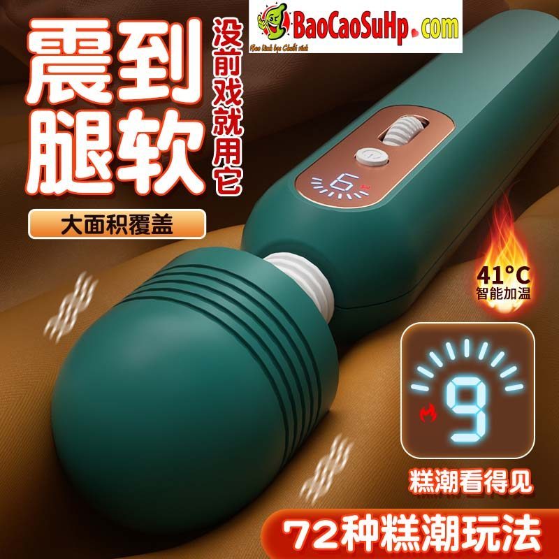 Chày rung Mizzzee Euro AV LCD phát nhiệt đa chế độ giá rẻ