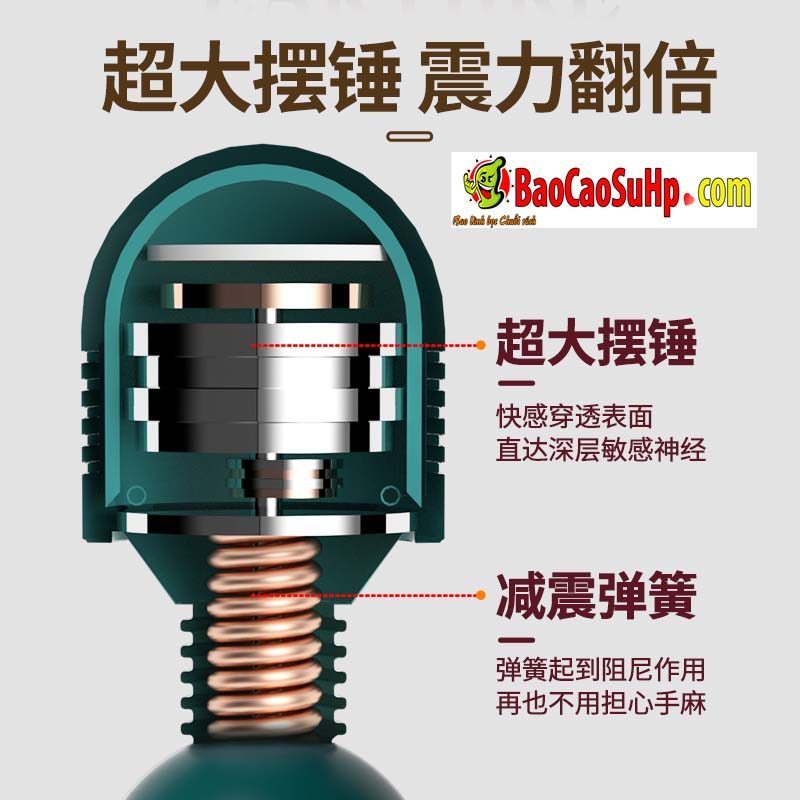 Chày rung Mizzzee Euro AV LCD phát nhiệt đa chế độ giá rẻ