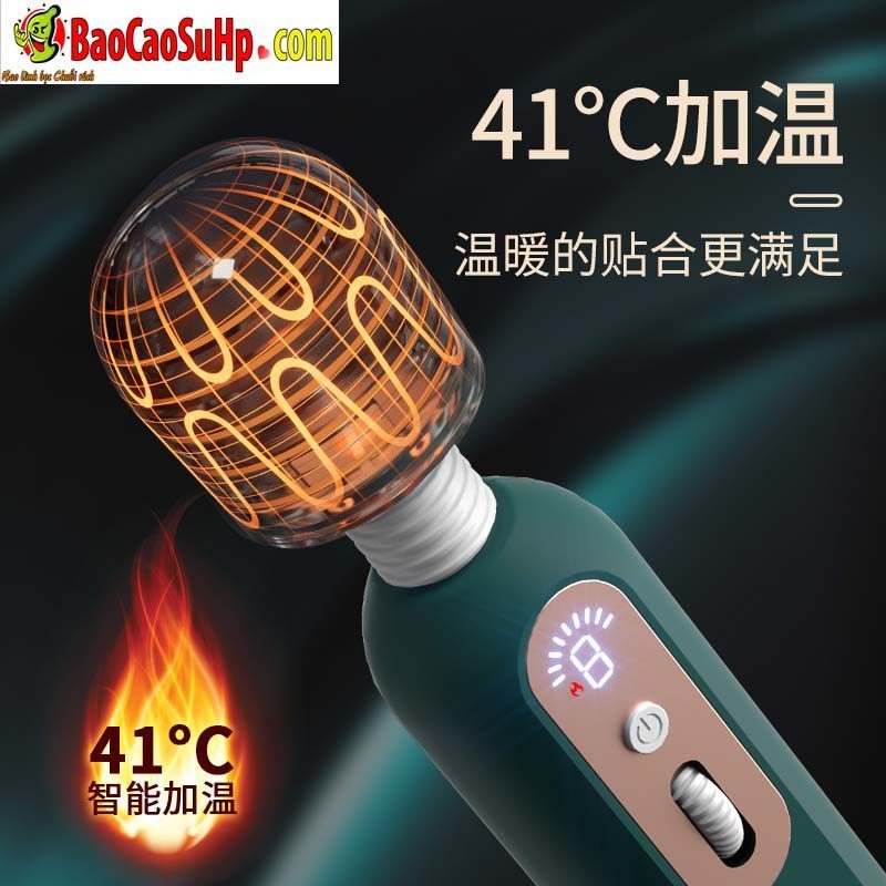 Chày rung Mizzzee Euro AV LCD phát nhiệt đa chế độ giá rẻ