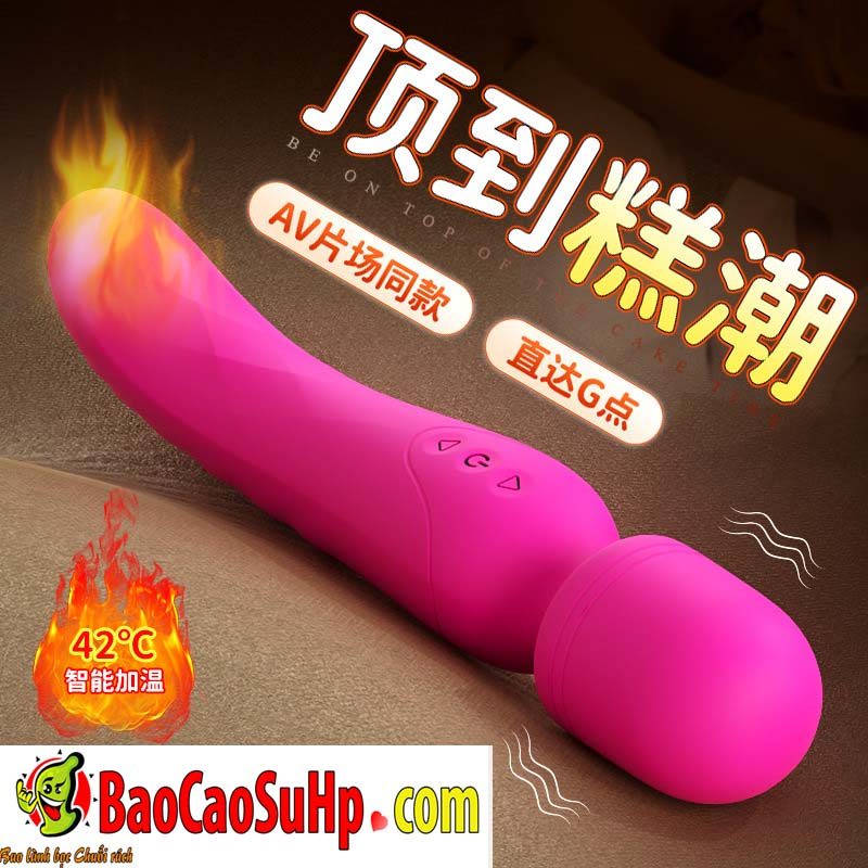 Chày rung 2 đầu Shane s197 cao cấp phát nhiệt đa điểm kích thích