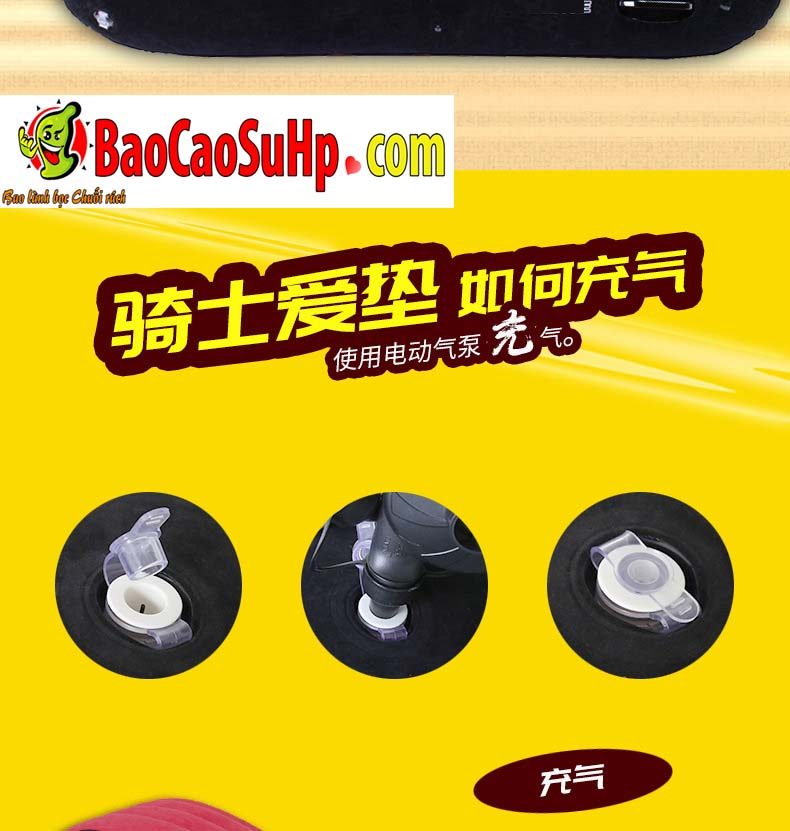 Ghế tình yêu Tougage Red Big Sm bơm hơi Nhật Bản bền đẹp