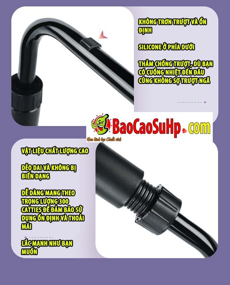 Ghế tình yêu tay vịn ROOMFUN YDA-016 hỗ trợ quan hệ thoải mái dễ dàng