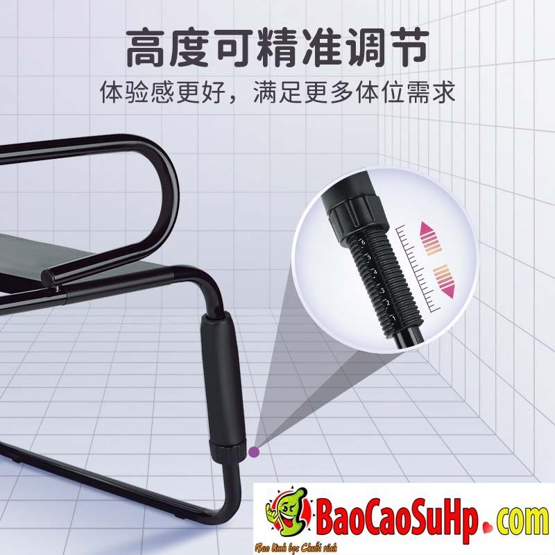 Ghế tình yêu tay vịn ROOMFUN YDA-016 hỗ trợ quan hệ thoải mái dễ dàng