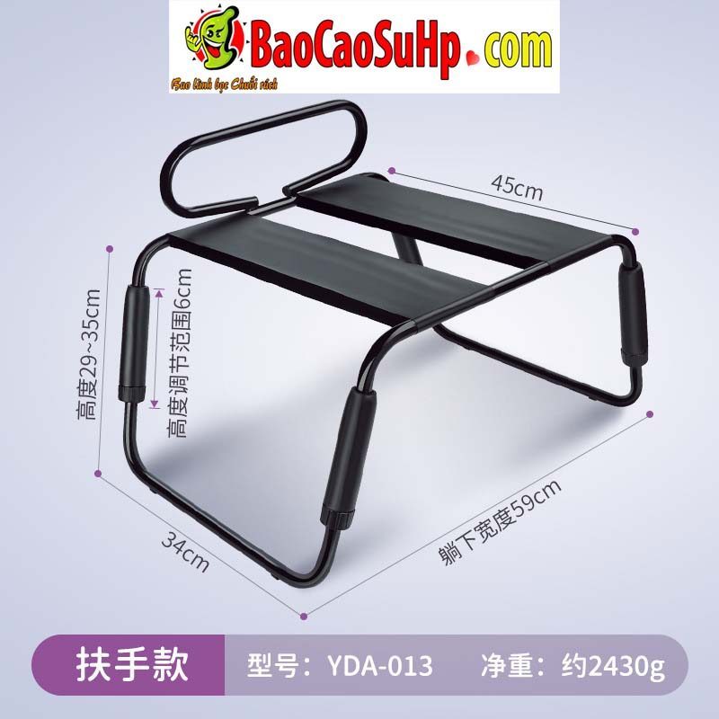 Ghế tình yêu tay vịn ROOMFUN YDA-016 hỗ trợ quan hệ thoải mái dễ dàng
