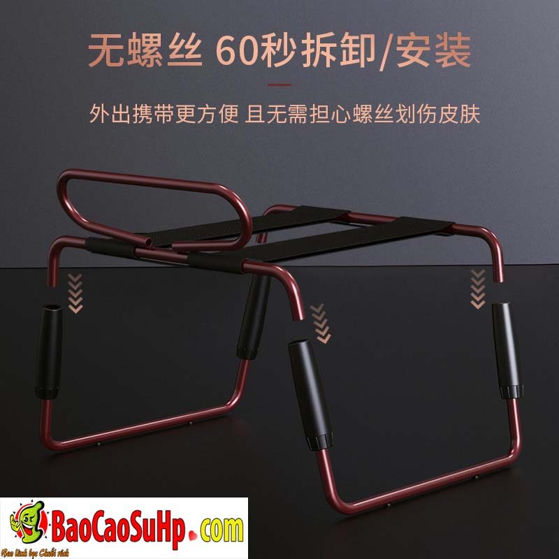 Ghế tình dục đa năng Roomfun FanGu đàn hồi hỗ trợ nhiều tư thế