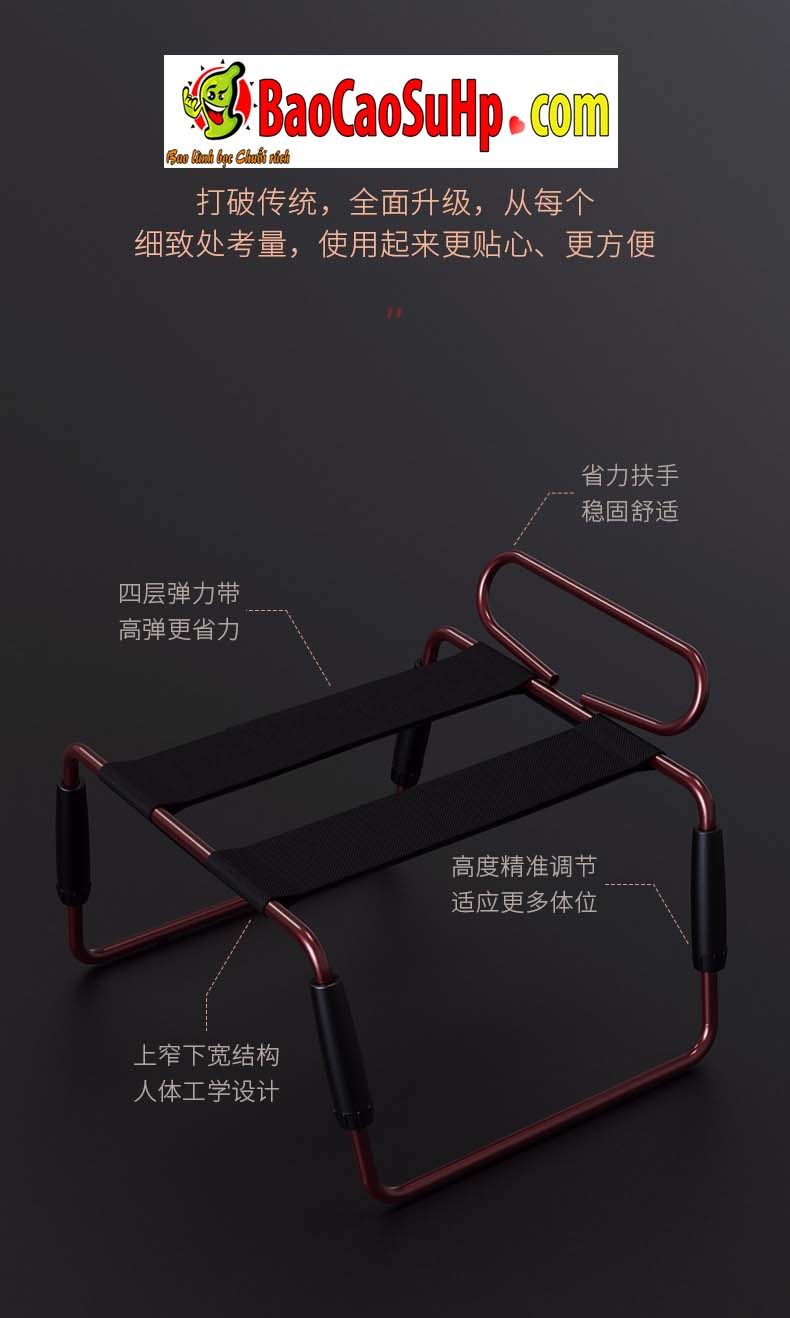 Ghế tình dục đa năng Roomfun FanGu đàn hồi hỗ trợ nhiều tư thế