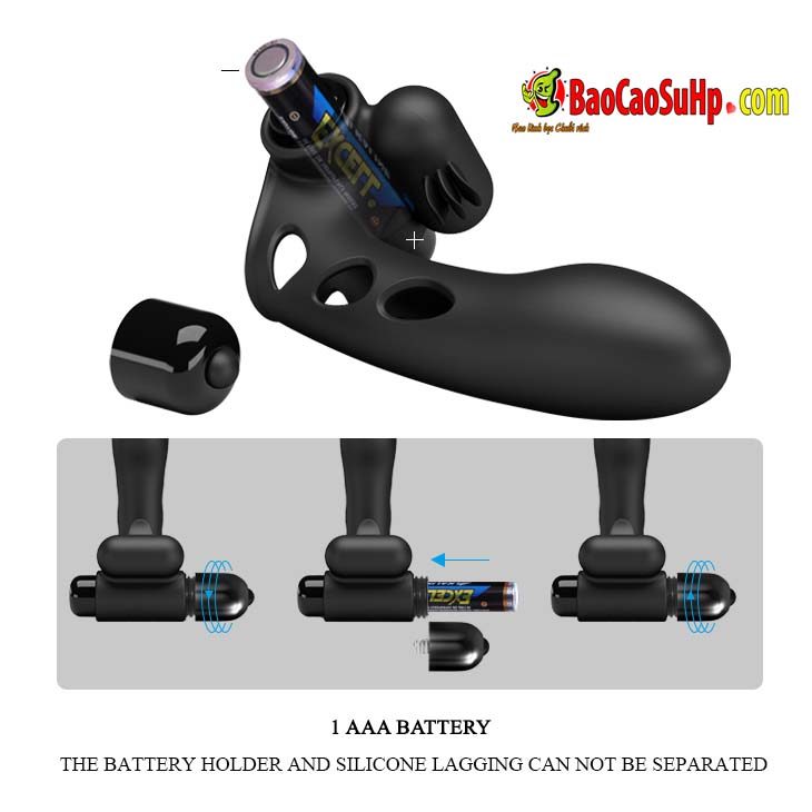 Ngón Tay Rung Đôi Prettylove Orlando - 10 Chế Độ Rung, Kích Thích Tối Ưu