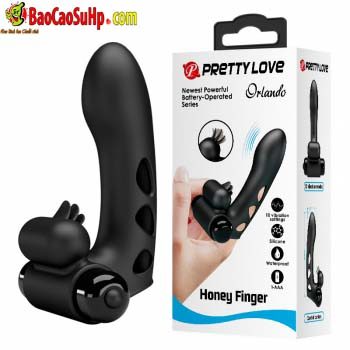 Ngón tay rung đôi Prettylove Orlando 10 chế độ nhỏ gọn kích thích mạnh 