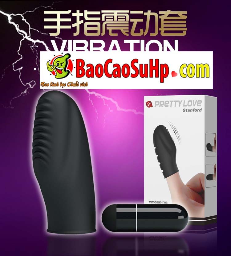 Ngón tay rung Prettylove Stanford nhỏ gọn luồn lách sâu kích thích