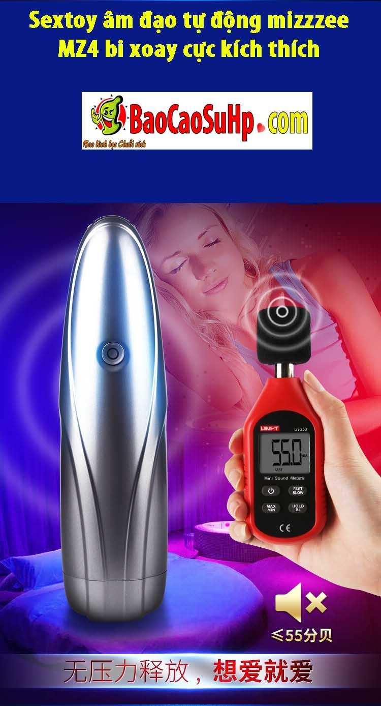 Sextoy Mizzzee MZ4 bi xoay tự động kích thích cực mạnh