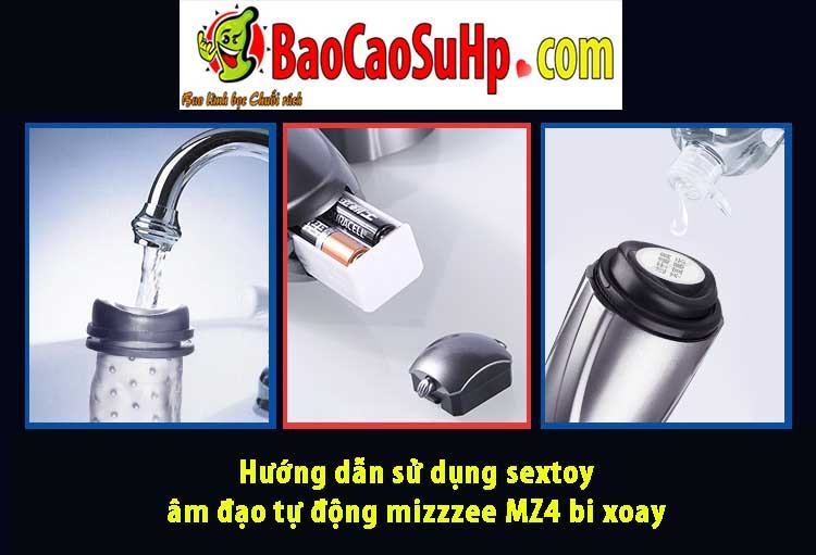Âm đạo tự động Mizzzee MZ4 bi xoay cực đã