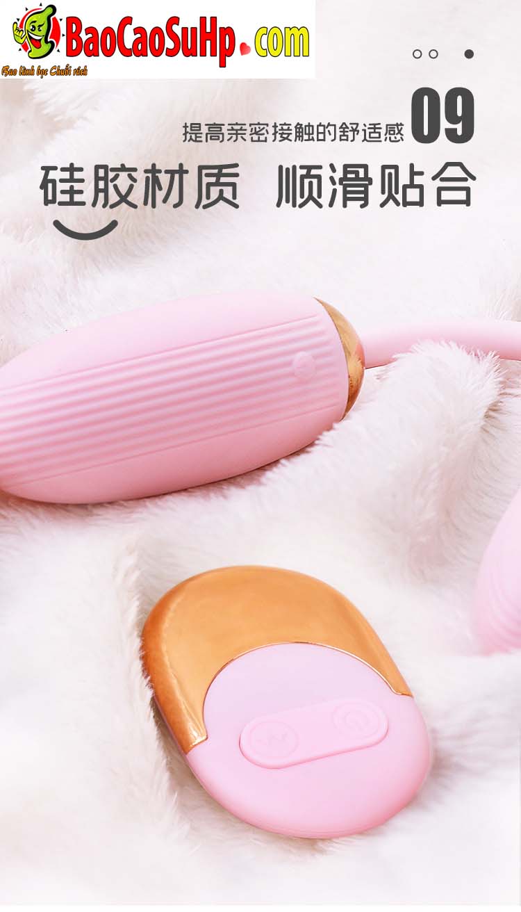 Trứng rung Mystery Ji Yuetong 2 đầu massage điểm G cực đã