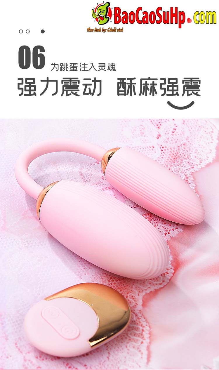 Trứng rung Mystery Ji Yuetong 2 đầu massage điểm G cực đã