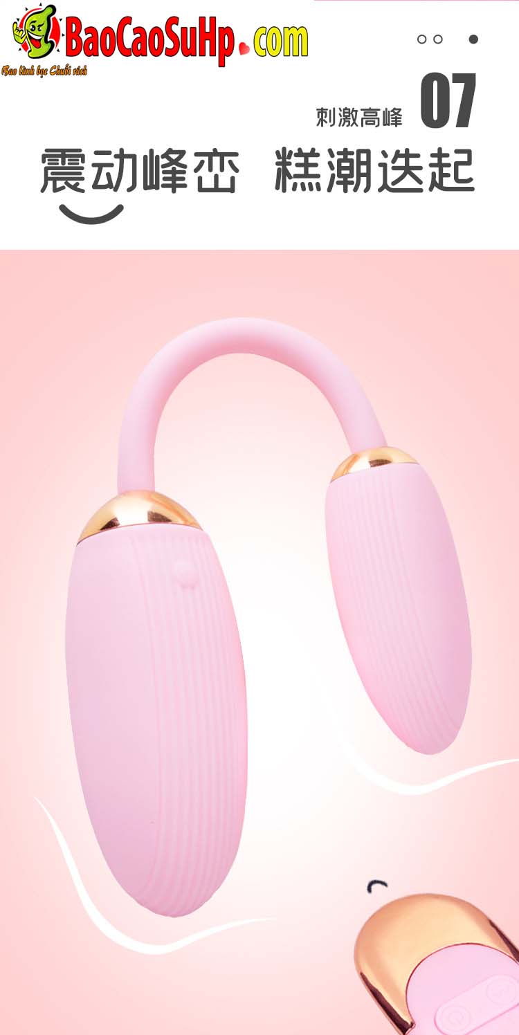 Trứng rung Mystery Ji Yuetong 2 đầu massage điểm G cực đã