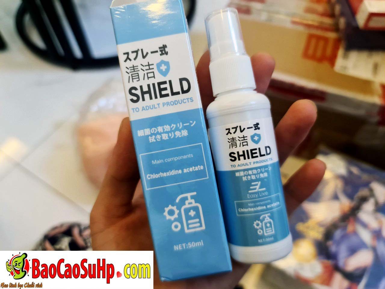 Cặp đôi gel bôi trơn EasyLive & dung dịch vệ sinh sextoy bán chạy