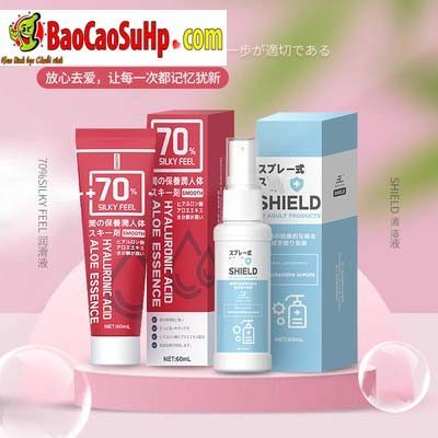 Gel Bôi Trơn & Dung Dịch Vệ Sinh Sextoy EasyLive Combo 