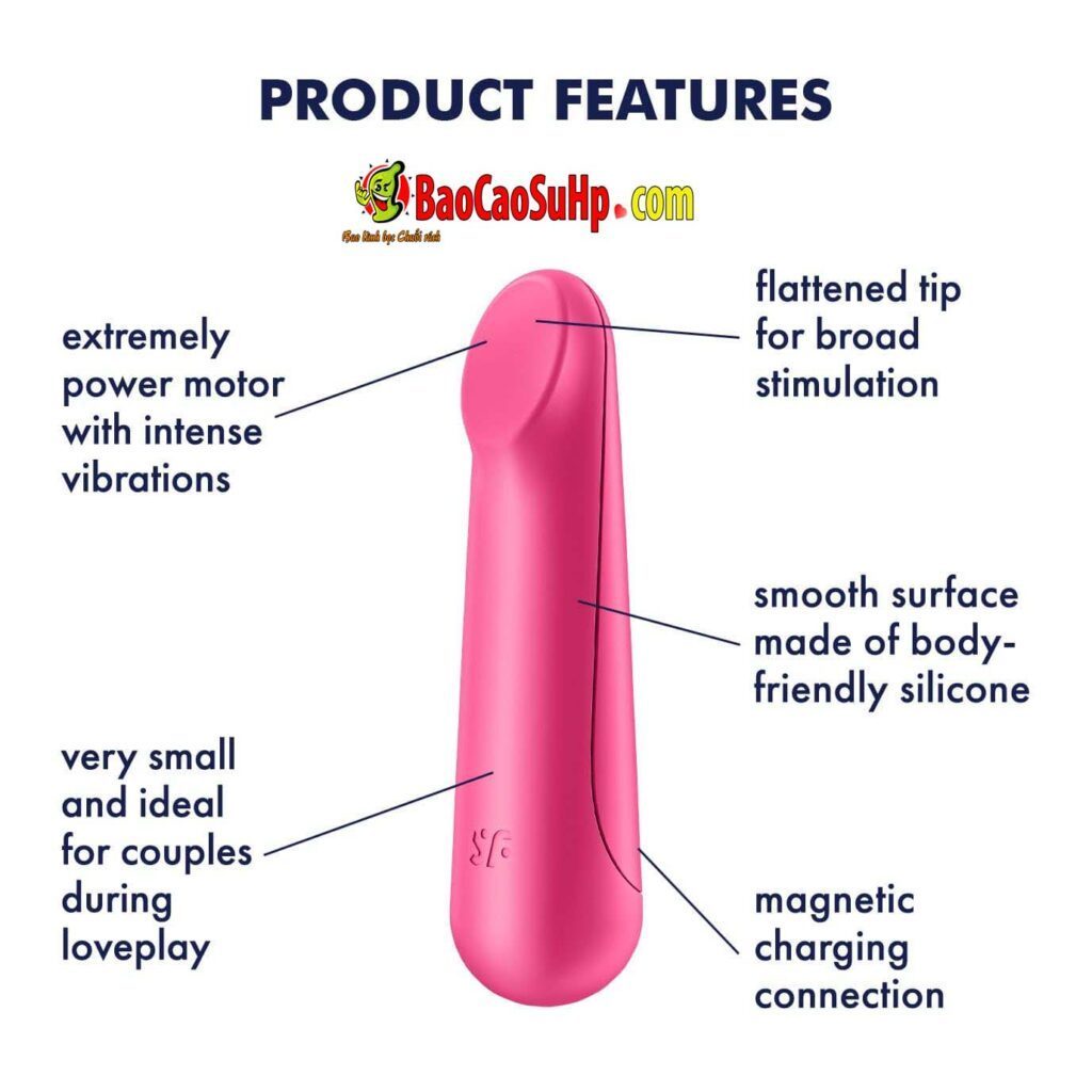 Trứng rung USA thỏi son Satisfyer Ultra Power Bullet siêu mạnh