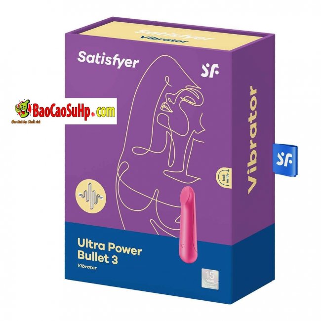 Trứng rung USA thỏi son Satisfyer Ultra Power Bullet nhỏ gọn 