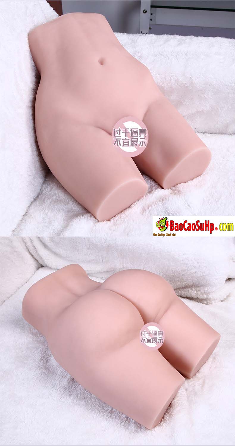 Mông giả đầu gối da sần N00604 Dominika Sắc nét Tự nhiên