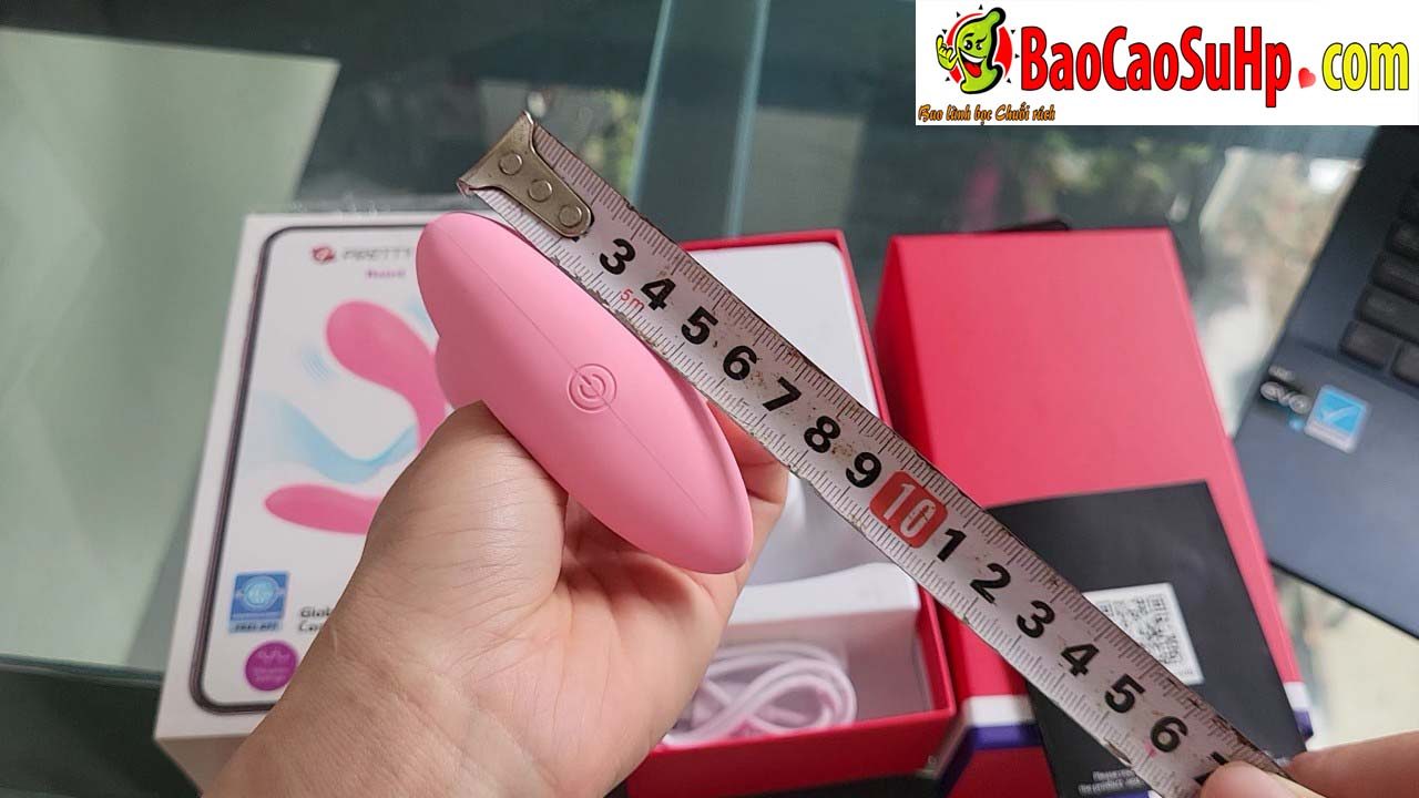Trứng rung quần lót Pretylove Baird nhỏ gọn cao cấp điều khiển từ xa