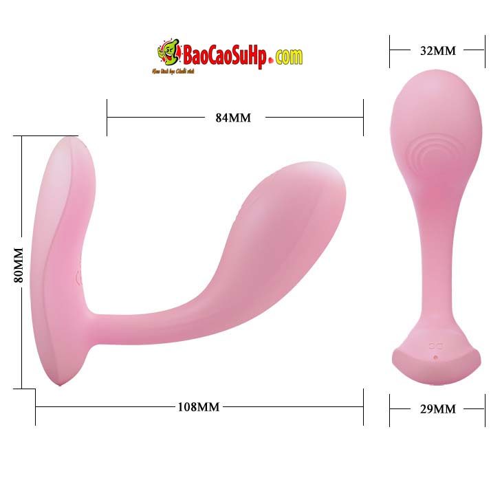 Trứng rung quần lót Pretylove Baird nhỏ gọn cao cấp điều khiển từ xa