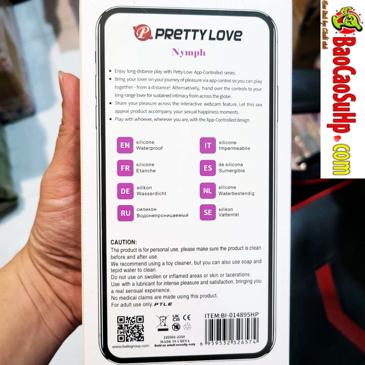 Trứng rung Prettylove điều khiển APP mềm mại rung cực đã