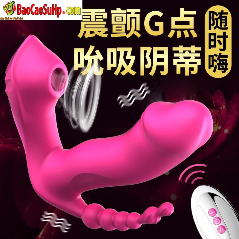 Trứng rung quần lót Fox M6 3 điểm kích thích làm ấm điều khiển xa