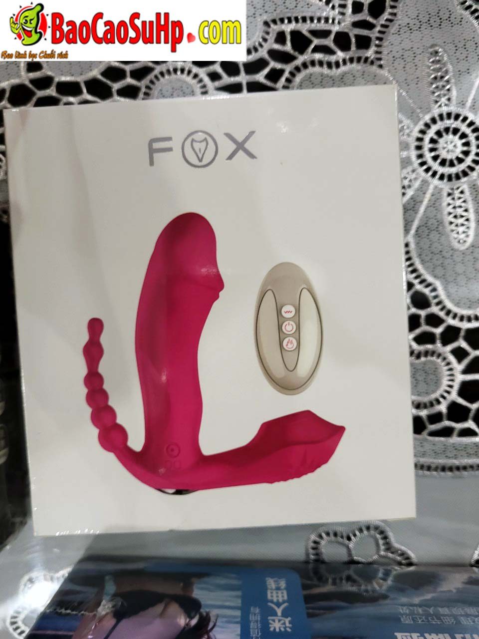 Trứng Rung Quần Lót Fox M6 Làm Ấm Rung Hút Điều Khiển Từ Xa
